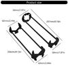 Small 200mm Sink Installer Tool with Multiple Angles Head Strong 2pc Plumbing Tool Fit Most Standard Pipe Connection