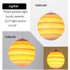 Nordic Minimalist Planet Spherical Light, Lobby Exhibition Hang Lighting, Coffee Shop Restaurant Led Pendant Light Hoom Decor