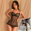 Sex Underwear Passion Flirting Hot Soft Yarn Sexy Pure Desire Tight Perspective Neck Sling Seduction Suit