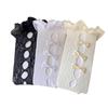 Ladies Summer Thin Sweet Bow Hollow Lace Lace Mid Tube Pile Socks