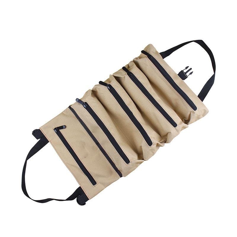 Oxford Cloth Electrician Bag, Portable and Multifunctional Hardware Tool Bag for Vehicle Carrying