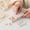 Clay Bead Maker for Jewelry Making, Three-Channel Manual Roller for Oval and Lemon Shape Beads, Earrings, Necklaces and DIY Decorations