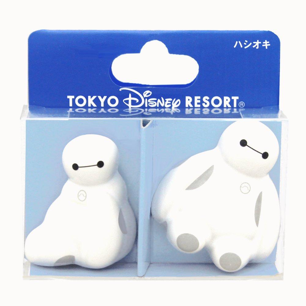 TDR Baymax Chopstick Rests, Set of 2, Disney Kitchen Supplies, Tabletop Accessories, Chopstick Rests, Character BAYMAX (Resort Exclusive)