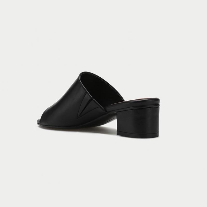 Thom Mcan Women S Comfort Daily Midheel Mule niS 01 8tmni15m1d Black