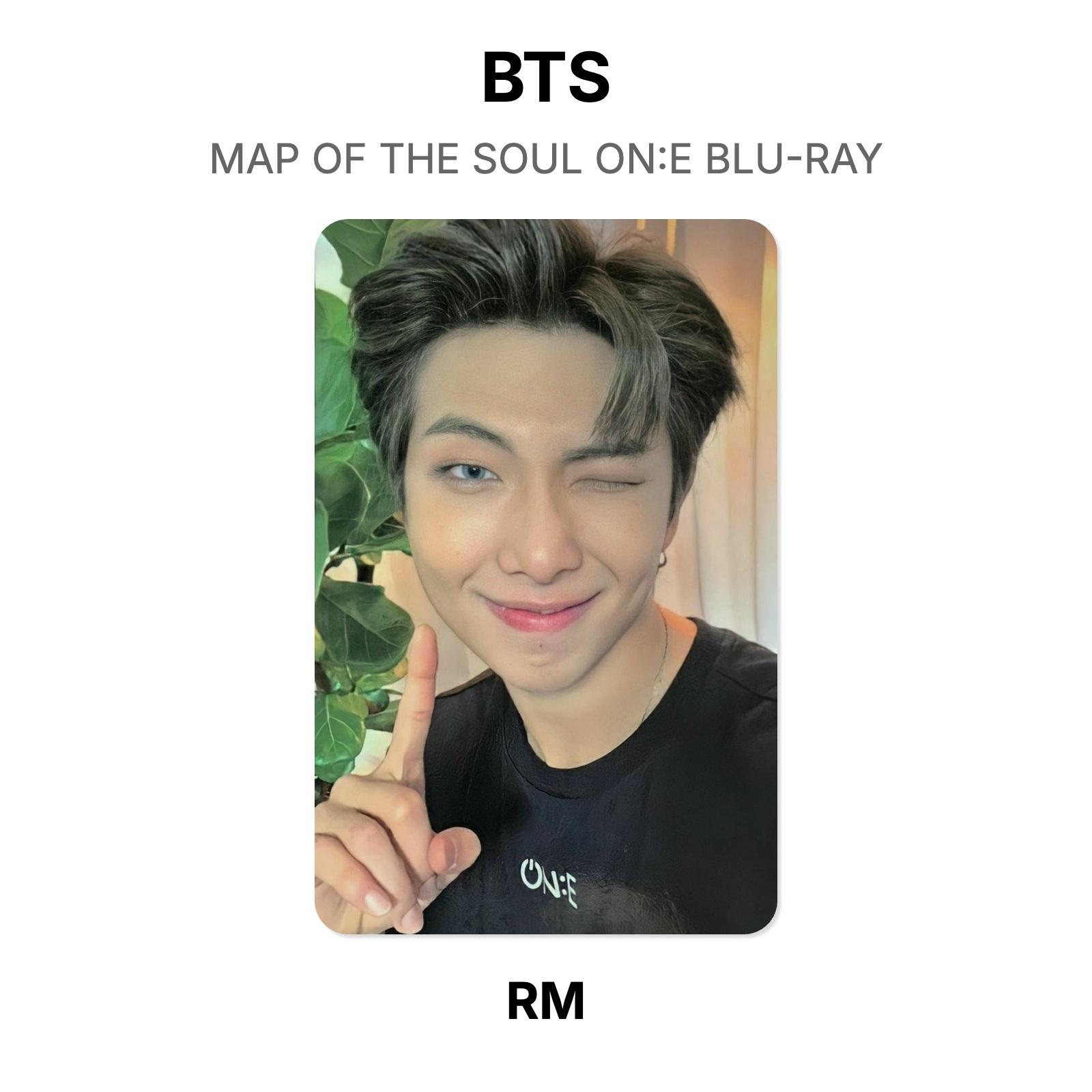 BTS КАРТА ДУШИ НА:E BLU-RAY Официальная фотокарточка RM