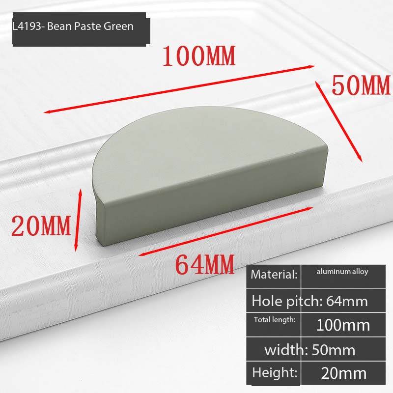 Wardrobe Door Handle Extended Champagne Color Modern Minimalist Light Luxury Sliding Drawer Cabinet Door Drawer Handle Furniture
