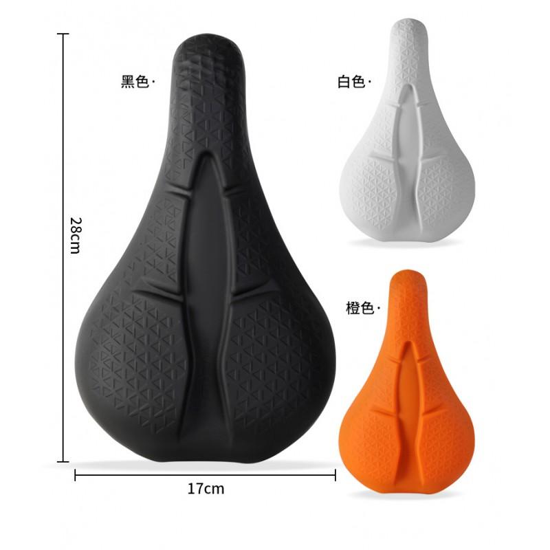 Bike Seat Cushion Cover Soft Thick Waterproof Silicone Mountain Road Cycling