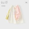 David Bella Children's Skirt Autumn Dress Girls' Sanitary Dress Baby Long Sleeve Color Blocked Knitted Dress