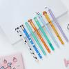 Smazatelné gelové pero Opakovaně použitelné Hladké psaní A odolná guma Kuličkový hrot Různé slavnostní barvy Pro opakovaně použitelné poznámky Milostné pohlednice Sváteční dárky A do školy