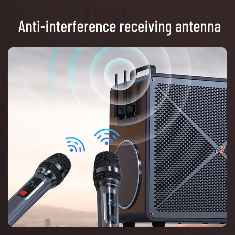 SANSUI C7 All-in-One Outdoor Karaoke System