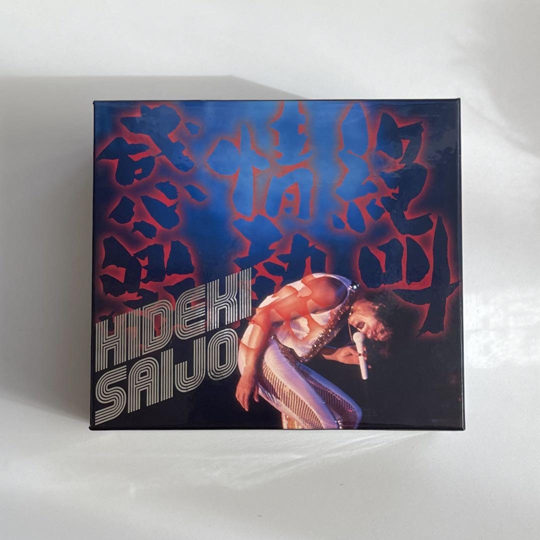

[USED] Hideki Saijo “Screaming, Passionate, Inspiring” | 5-disc set (4CD + 1DVD)