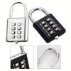 Smart Password Lock Zinc Alloy Lock Body Manual Measurement Deviation