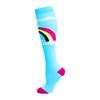 HYSAIXIA Compression Socks Funny Pattern Animals Sheep Monkey Music Cat Men Women Pressure Stockings Knee High Run Sport Socks
