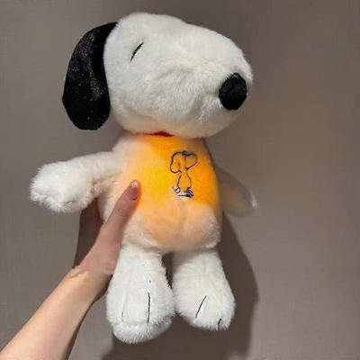 Nové režimy Dětské uklidňující dýchání Snoopy Pes Spací společník Hudba a světlo Plyšová panenka Hračka nejlepší vánoční dárek