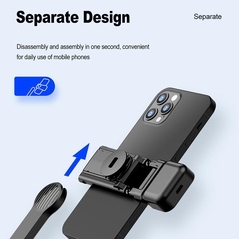 

C01S Detachable Desktop Tripod Stand Multifunctional Portable Bluetooth-compatible Selfie Stick with Single Fill Light Type A