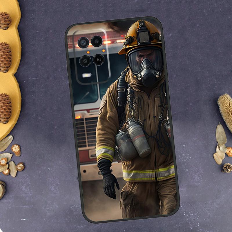 

Firefighter Fire Love Phone Case For Oppo A40 A60 A80 A78 A98 A18 A38 A58 A74 A94 A54 A16 A76 A96 A15 A17 A77 A57S OPPO A54s