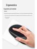 Rechargeable Dual-Mode Bluetooth Mouse for Tablet and Laptop: 2.4G Wireless for Office and Home Use