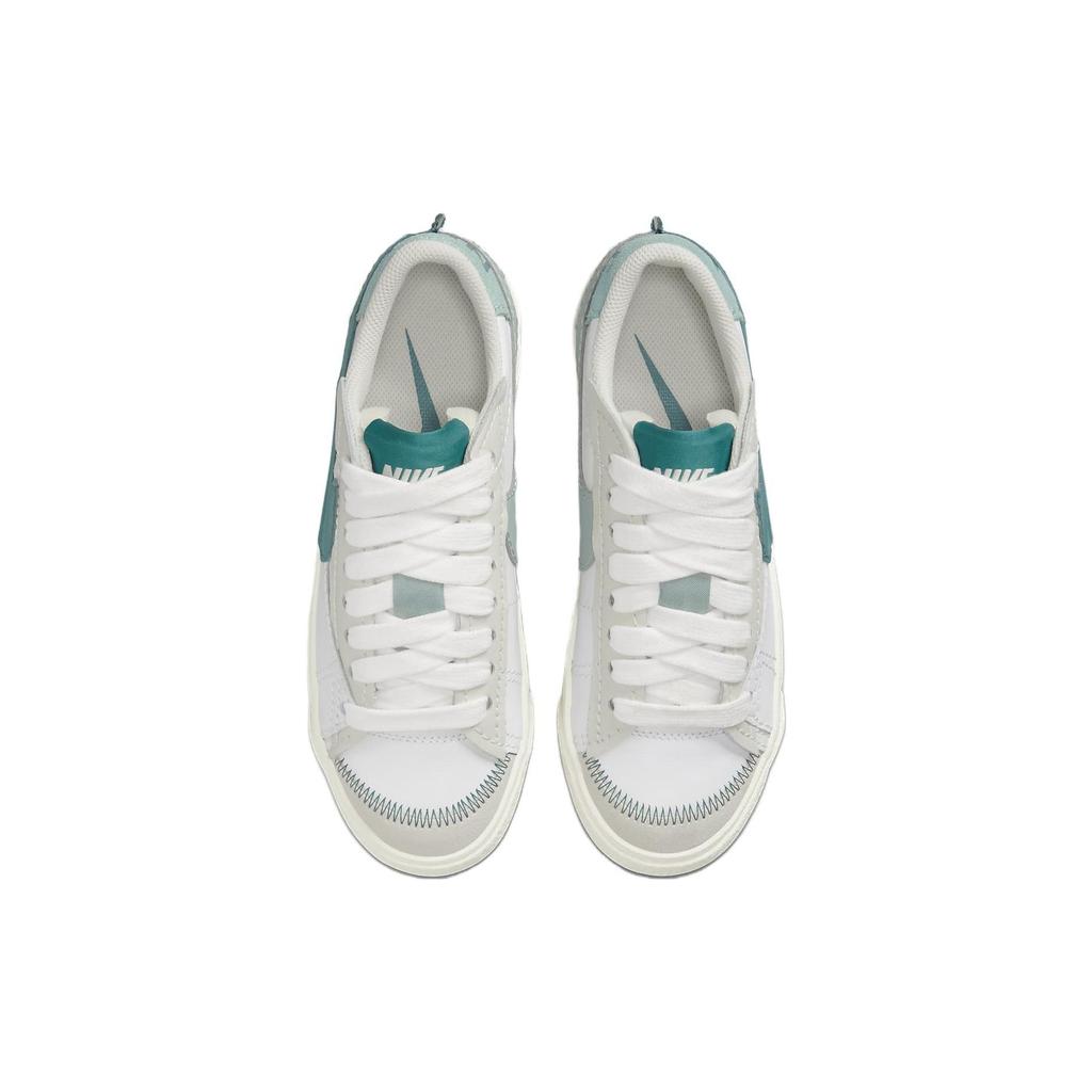 Nike Blazer Low 77 Jumbo Summit White Geode Teal Damen Sneaker DQ1470-106