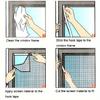 Velcro installation-free anti-mosquito screen window sticker screen self-adhesive simple window invisible curtain