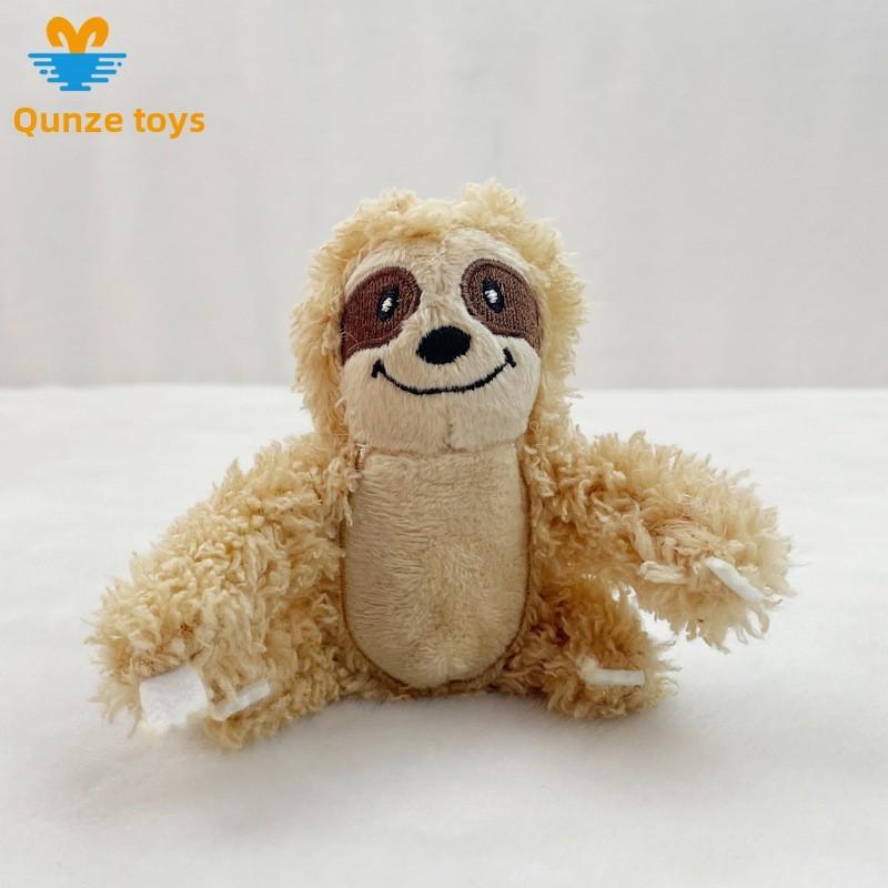 Plush Squeaky Pet Toy Tree Hole Panda With Sound For Dogs And Cats