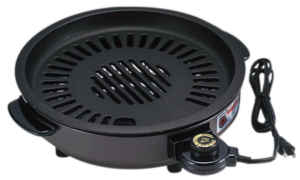 

Sugiyama Metal Yakiniku Plate, Detachable Plate, Made in Japan, Temperature Adjustable, Low Smoke, High Power, 1200W, Healthy, KS-2310