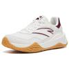 Anta Journey Slip Resistant Abrasion Resistant Low Top Sports Casual Shoes Women's White Gray Red 922318859-5