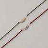 [14k]_feather of freedom cord bracelet.