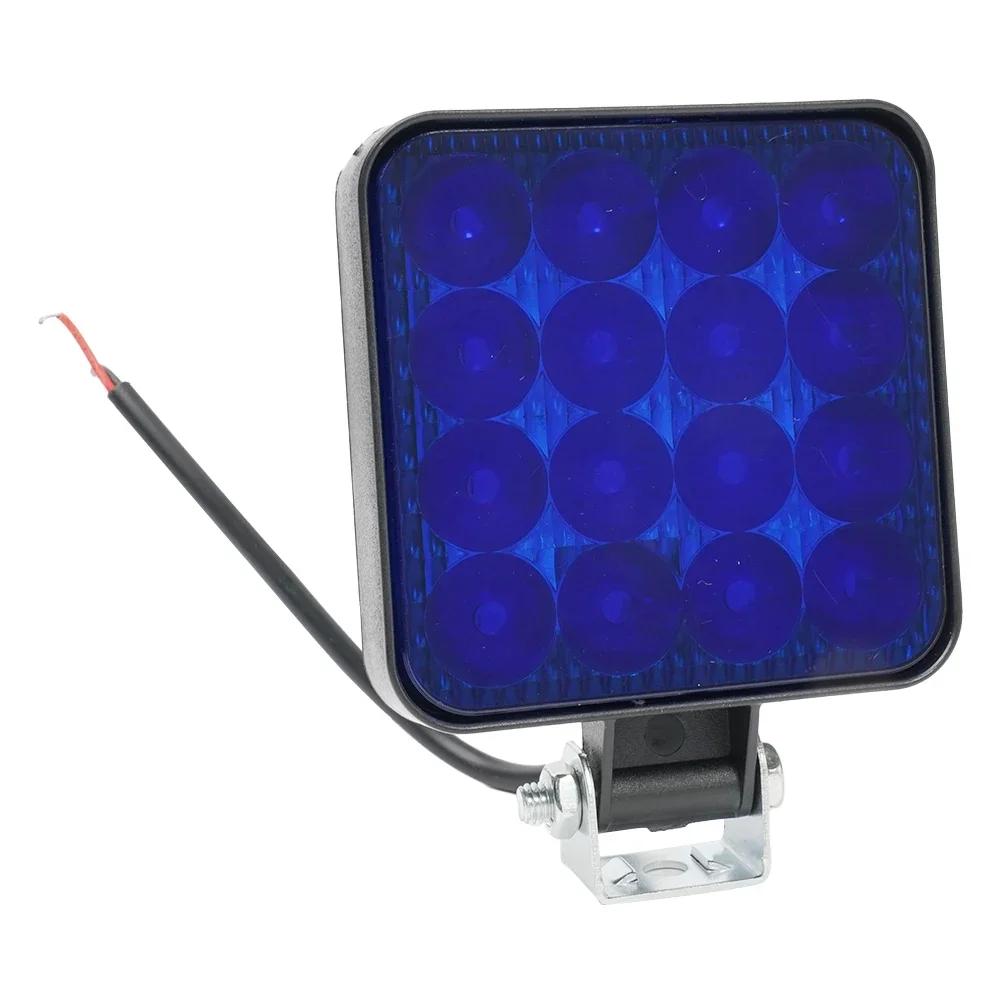 Car Working Light Easy Fit Replacement Shockproof Dustproof Reversing Light Truck Off-Road Tractor High Intensity 12V 48w 16LEDA