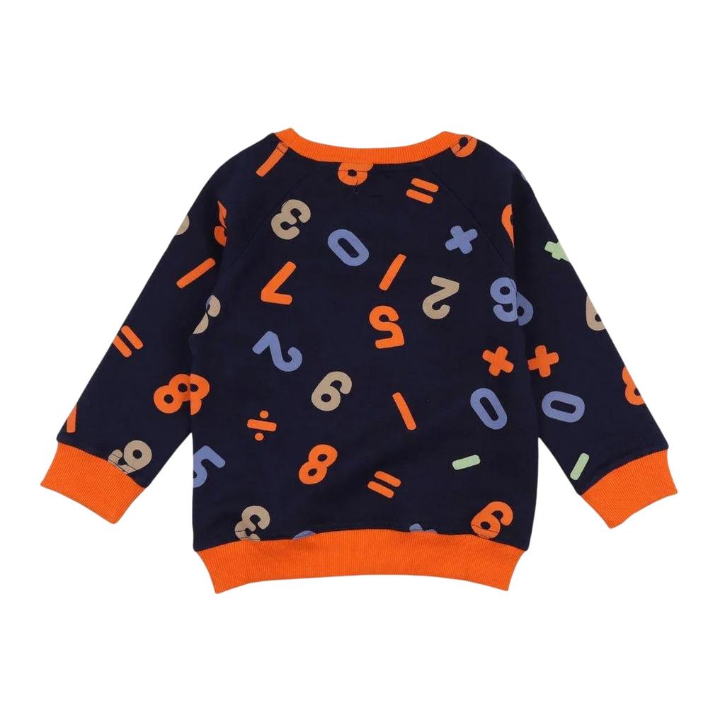 Lilly & Sid Childrens/Kids Numbers Sweatshirt