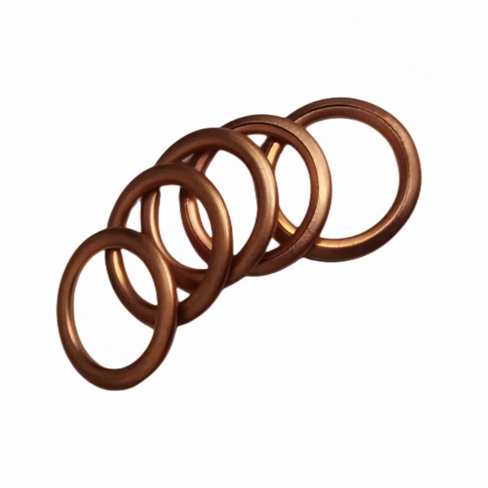 5pcs Engine Drain Plug Gasket 031338 FOR Peugeot 206 301 307 408 508 3008 607 407 307SW 308S Citroen C3 C4 PICASSO 1.6 16V