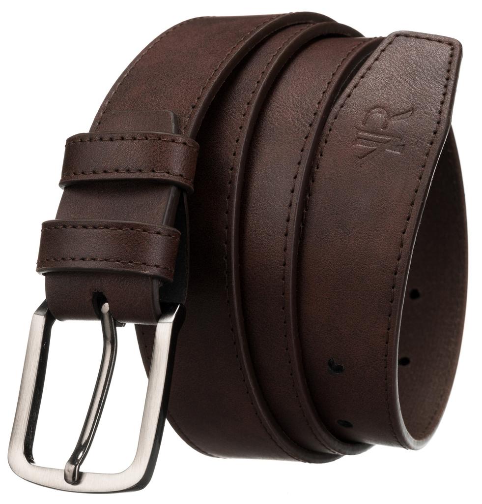 PU belt + wallet set R-N004-120-PU04 Brown
