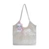 Niche Design Lace Shoulder Bag Women's New Large-capacity High-value Daily Commuter Tote Bag