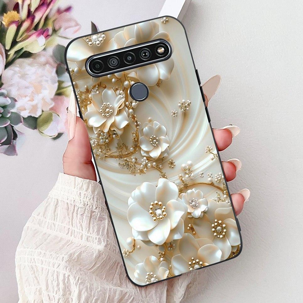 Neue Mode Rückseite für LG K41S K51S 2020 Hülle für LG K40s 2019 LG K42 4G Handyhülle Coole Tiere Luxus Girly Weiches Silikon