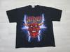 Slayer Vintage T-shirt L 90s Diabolus On Tour Metal Band Devil Head Lightning