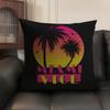 M-Miami Vice Movie Cool Cushion Cover Natural Linen Organic Fabric Double-Sided Printing Sofa Home Decor Gift Pillow Case