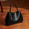 Genuine Leather Fashion Bag Women's Retro First Layer Crystal Cowhide Portable Messenger Bag Trendy Shoulder Women's Bag