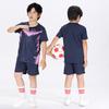 Children's Football Jersey Sets, Boys' and Girls' Quick-dry Short-sleeve Training Elementary School Soccer Match Team Uniforms