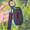 Durable Honeycomb Silicone Key Skin With Keychain For 2015 2016 2017 Ford Fusion F150 F-150 Folding Remote Car Key