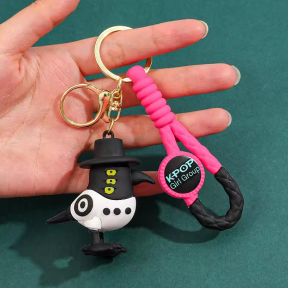 Anime Kpop Demon Hunters Stage Character Model Keychain Surrounding Toys Cartoon Desktop Decoration Series Children's Gifts