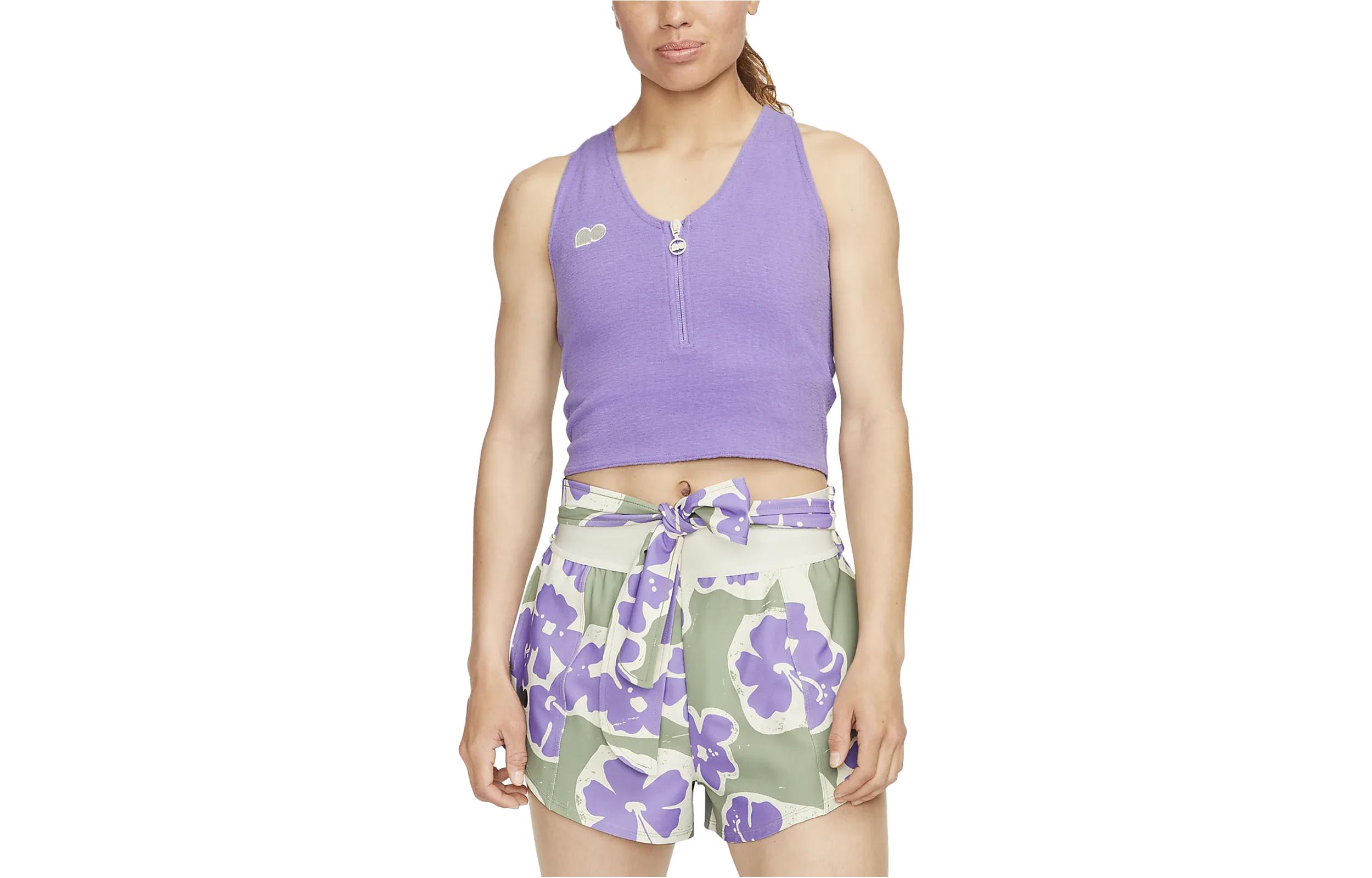 Nike X Naomi Osaka Sleeveless Sports Shirts Women s Space Purple Racerback DX1813-567 L