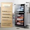 Compact Vertical Dish Drying Cabinet for Tableware and Utensils