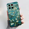Printing Pattern Case For ZTE Blade A56 Z2473 Nubia A56 Soft Silicone Black Shell Cover For Blade A56 Pro Cute Flower Casing
