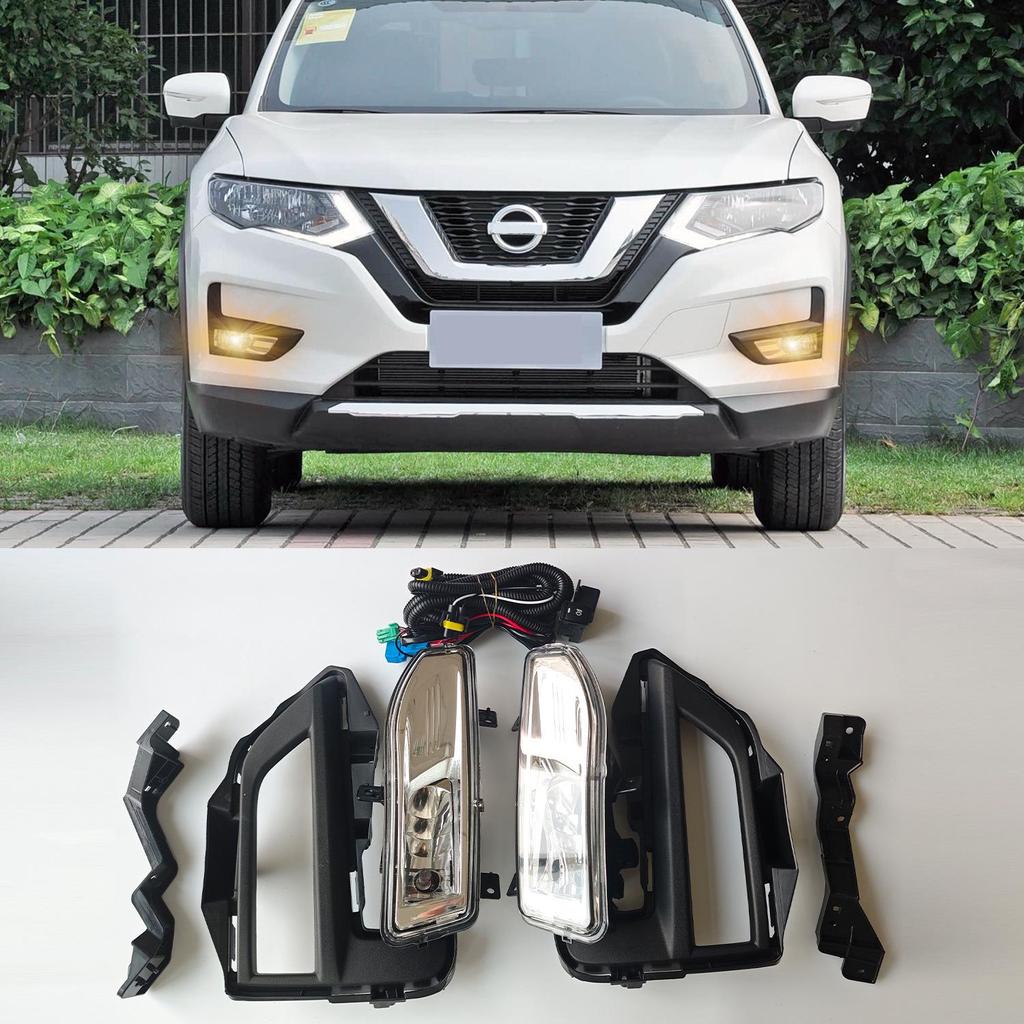Nissan X-Trail Fog Lights Set for 2025-2026 Models: Honor Fog Light Add-on in Low or High Trim