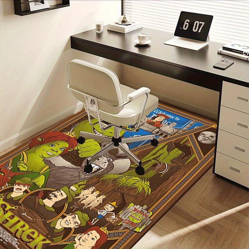 Shrek Donkey,Princess Office Carpet Soft Polyester Entrance Carpet Washable Non-slip Machine Washable Indoor Carpet Living Room Bedroom Dini