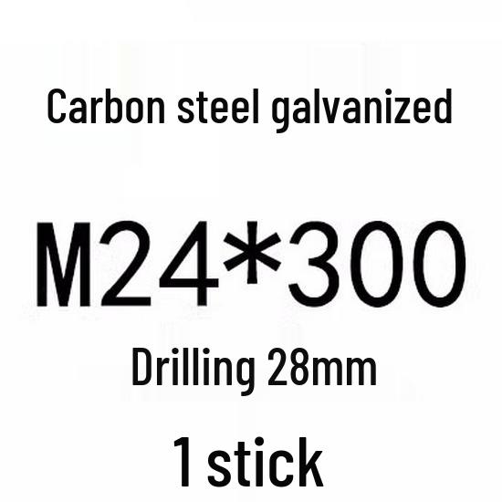 Extra Long Expansion Screws Set - Pull-Out Bolts M6/M8/M10/M12/M14/M16 in Various Sizes (200x250x300x400)