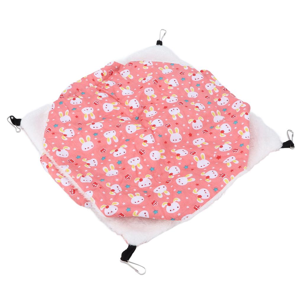 Pet ThreeLayer Warm Hammock sy to Cln and Install Hanging   Sping Bag(Cartoon Fan )