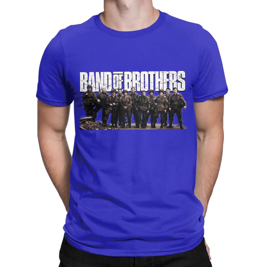 Band of Brothers Grafica Divertente 100% Cotone Maglietta Band of Brothers Magliette Top Per Unisex