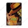 Jim Carrey Poster Movie Metal Poster Rusty Metal Signs Decorative Plate Metal Plaque Bar Pub Cafe Tin Sign Wall Industrial Decor