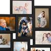 Photo Frame - VIDAXL - Collage of Frames - Black - 10 Photos - 13x18 Cm