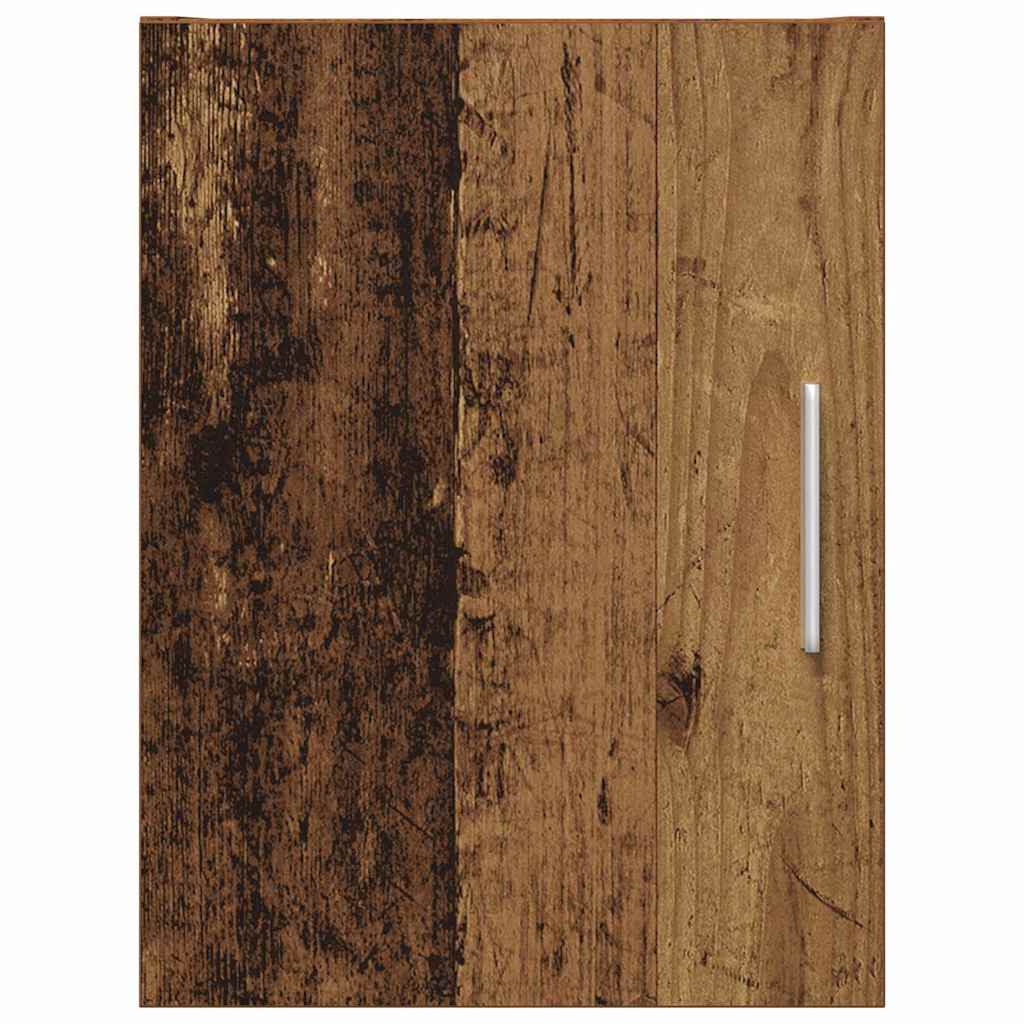 Wall Mounted Cabinet in Reclaimed Wood Look 30 x 42.5 x 39.5 cm Particleboard